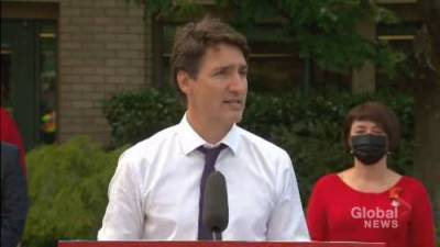 Justin Trudeau - Trudeau says Liberals will increase minimum wage for personal support workers to $25/hour - globalnews.ca