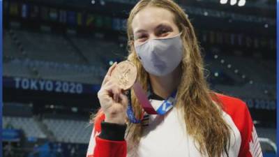 Crystal Goomansingh - Penny Oleksiak - Penny Oleksiak wins 7th medal as Canada’s most decorated Olympian - globalnews.ca - city Tokyo - Canada