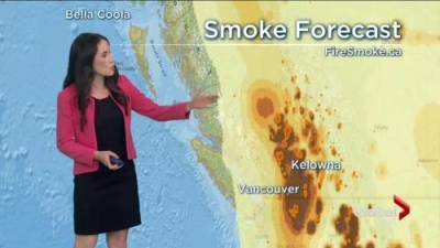 B.C. evening weather forecast: Sunday, August 1 - globalnews.ca - Britain - city Columbia, Britain - city Vancouver