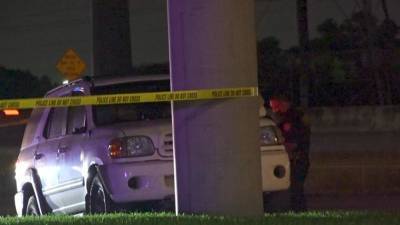 Children grab steering wheel after seeing father shot in the head while driving - fox29.com - city Houston