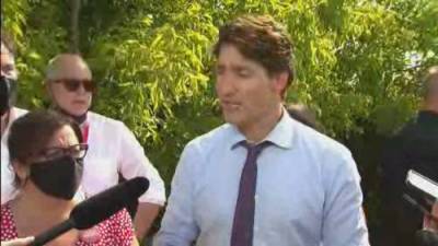 Justin Trudeau - Afghanistan crisis dogs Trudeau during campaign trail in Atlantic Canada - globalnews.ca - Canada - city New Brunswick - county Atlantic - Afghanistan - city Kabul