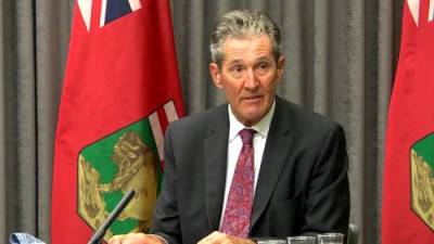 Brian Pallister - COVID-19: Pallister announces mask mandate returning, vaccination requirement for some government employees - globalnews.ca