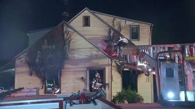 1 dead, 2 firefighters hurt in Prospect Park house fire - fox29.com - state Pennsylvania - county Park
