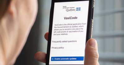 Quebec COVID-19 vaccine passport safe, model for the country: cybersecurity experts - globalnews.ca - state California - state New York - state Louisiana