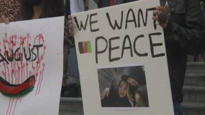 Kamil Karamali - Protests over crisis in Afghanistan - globalnews.ca - Afghanistan