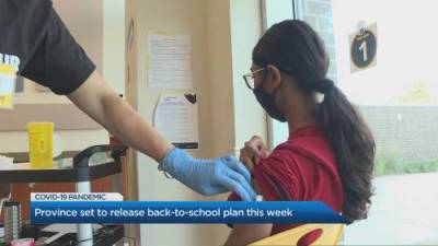 Alon Vaisman - Dr. Alon Vaisman talks back-to-school guidance for vaccinated and unvaccinated children - globalnews.ca - county Ontario