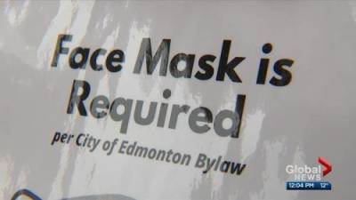 Edmonton bringing back mask mandate welcome news for doctors, businesses - globalnews.ca