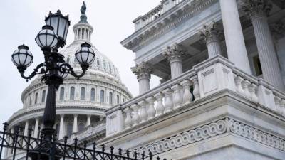 Joe Biden - Weekend Senate session stretches on to pass $1T infrastructure bill - fox29.com - Washington
