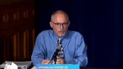 Kieran Moore - Ontario’s top doctor says hospitals can mandate COVID-19 vaccine for workers if they haven’t achieved high enough rate - globalnews.ca