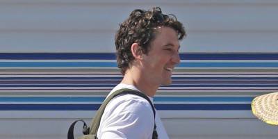 Miles Teller - Armie Hammer - Miles Teller Returns to the Set of 'The Offer' After Reported COVID-19 Production Shutdown - justjared.com - Los Angeles