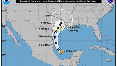 Phil Klotzbach - Tropical storm warnings issued for Texas, Mexico as Nicholas forms in Gulf - fox29.com - state Texas - city Detroit - Mexico - state Colorado - county Gulf - county Nicholas