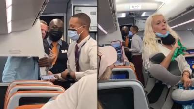 Couple kicked off JetBlue flight for failing to comply with mask rules, berating crew - fox29.com - state California - state Florida - county San Diego - county Lauderdale - city Fort Lauderdale, state Florida