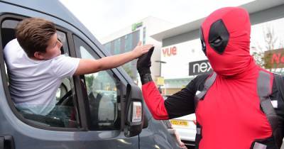 Mystery Deadpool keeps Scots smiling with heroic good deeds during pandemic - dailyrecord.co.uk - Scotland