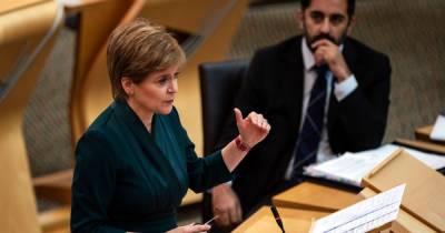 Nicola Sturgeon to give covid update in parliament today as Army called in to deal with NHS crisis - dailyrecord.co.uk - Scotland