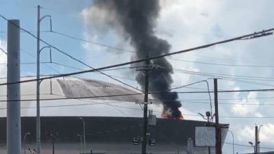 Fire erupts at Caesars Superdome in New Orleans - fox29.com - Los Angeles - parish Orleans - city New Orleans