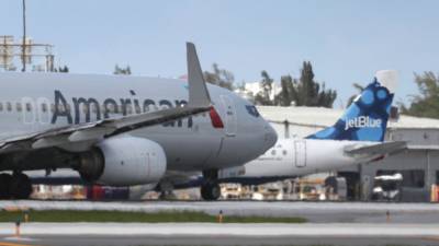 Joe Biden - US sues to stop partnership between American Airlines, Jetblue - fox29.com - Usa