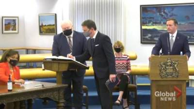 Jason Copping sworn in as Alberta health minister - globalnews.ca - city Tyler