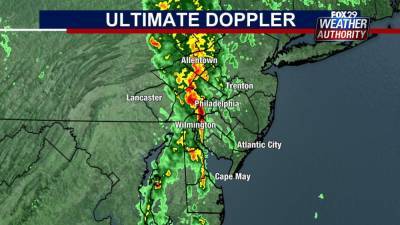 Warnings issued as line of storms brings heavy rain, flooding threats to area - fox29.com - state Pennsylvania - state New Jersey - state Delaware - county Chester - county Lehigh - county Philadelphia - county Mercer
