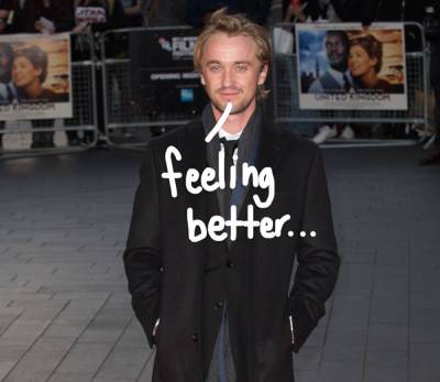 Tom Felton - Tom Felton Gives Fans A Health Update After Golf Course Collapse - perezhilton.com - state Wisconsin