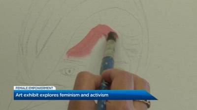 Sydney Morton - Penticton artist hopes to inspire and empower women with exhibit - globalnews.ca - county Centre