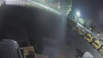 Surveillance video shows theft of catalytic converters from school buses in Burlington County - fox29.com - county Burlington