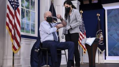 Joe Biden - Biden gets Covid-19 vaccine booster shot - rte.ie - Usa
