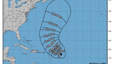 Hurricane Sam strengthens again into Category 4 storm over Atlantic - fox29.com - county Miami - county Atlantic - Bahamas - Bermuda