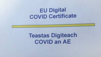 Northern Ireland - Irish passport holders in NI can access EU Covid cert from today - rte.ie - county Republic - Britain - Ireland - Eu