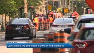 Matthew Bingley - Toronto working to relieve congestion as traffic returns to pre-pandemic levels - globalnews.ca