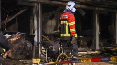 Ten people die in Macedonia Covid hospital fire - rte.ie - Macedonia - city Skopje