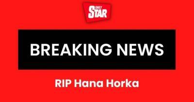 Hana Horka - Jan Rek - Czech singer Hana Horka dies after deliberately catching Covid to avoid vaccine - dailystar.co.uk - Czech Republic