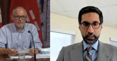 Kieran Moore - Mustafa Hirji - COVID-19: Ontario’s top doc suggests Niagara’s back to school plan not in line with province - globalnews.ca