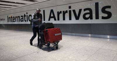 Boris Johnson - Grant Shapps - Johan Lundgren - Sue Gray - Covid tests set to be scrapped for fully-vacinated travellers arriving in England - manchestereveningnews.co.uk - Britain - Ireland - Scotland