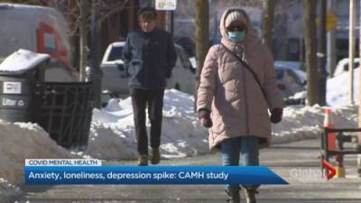 Feelings of anxiety, depression and loneliness spike amid Omicron wave: CAMH study - globalnews.ca