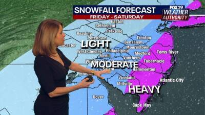 Kathy Orr - Temperatures stay frigid Thursday to set stage for powerful weekend snowstorm - fox29.com - state New Jersey - state Delaware - region Friday