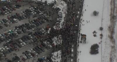 Mark Smith - ‘Freedom convoy’ demonstrators gather in Greater Toronto Area - globalnews.ca - city Ottawa - city Kingston