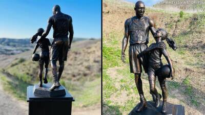 Kobe Bryant - Gianna Bryant - Kobe, Gianna Bryant statue placed at site of helicopter crash on 2-year anniversary of deaths - fox29.com - Los Angeles - state California