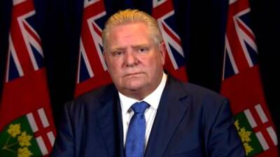 Doug Ford - COVID-19: Ford explains decision to move schools online - globalnews.ca