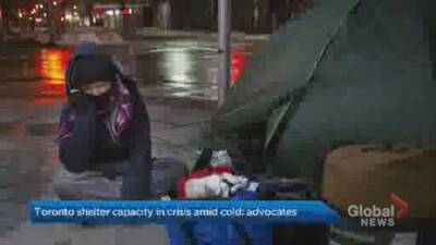 Albert Delitala - Toronto shelter capacity in crisis amid cold, advocates say - globalnews.ca