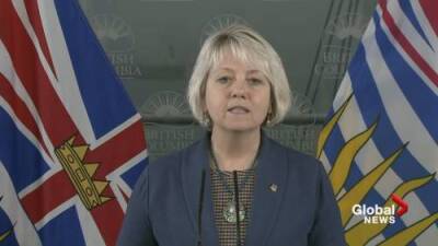 Bonnie Henry - B.C. health officials say it is likely most residents will become sick with Omicron - globalnews.ca