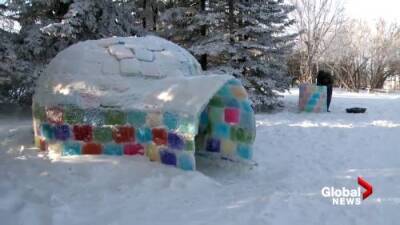 Gil Tucker - Creation of ‘beautiful’ igloo part of Alberta family’s pandemic survival strategy - globalnews.ca - Canada
