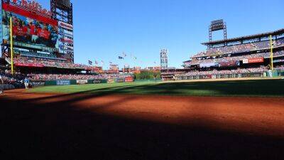 Philadelphia Phillies - Bryce Harper - Phillies set for 1st home playoff game since 2011 in tied NLDS vs. Braves - fox29.com - state Pennsylvania - city Atlanta - county Park - county St. Louis - Philadelphia, state Pennsylvania - Hawaiian - city Philadelphia, county Park