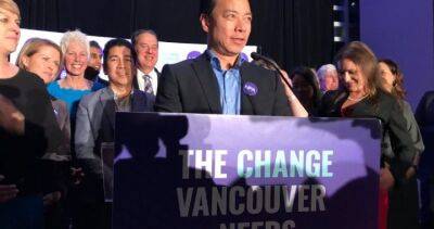 Kennedy Stewart - Vancouver - Ken Sim defeats Kennedy Stewart to become mayor as ABC party sweeps Vancouver election - globalnews.ca - China - county Park - county Hall - city Vancouver, county Park