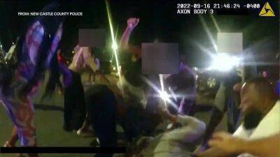 Police release body cam video, 911 calls from massive fight at Brandywine High School football game - fox29.com - state Delaware - county New Castle