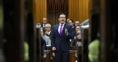 Chrystia Freeland - Elizabeth Ii II (Ii) - Pierre Poilievre - Conservative Party - Conservatives call off probe into misogynistic tags on Poilievre’s YouTube channel - globalnews.ca - Canada
