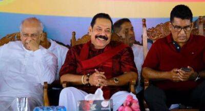 Mahinda Rajapaksa - Ranil Wickremesinghe - Dinesh Gunawardena - Former President Mahinda Rajapaksa pledges to support Ranil - newsfirst.lk - Sri Lanka
