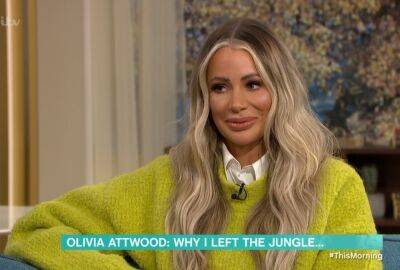 Matt Hancock - Olivia Attwood - Jill Scott - Olivia Attwood hints at I’m A Celebrity ‘cover-up’ and return to the jungle as she reveals update on health - thesun.co.uk - Britain - Australia - county Hancock