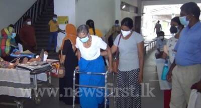 General Hospital - Health workers continue to strike over pay disparities - newsfirst.lk - Sri Lanka