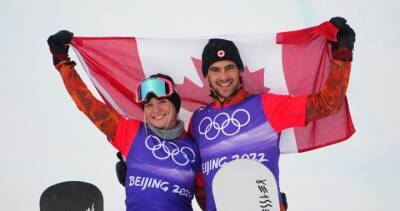 Winter Games - Canada wins first Olympic bronze medal in mixed snowboard cross at Beijing Games - globalnews.ca - city Beijing - Usa - Italy - Canada