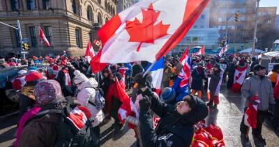 Justin Trudeau - Bill Blair - Chrystia Freeland - Marco Mendicino - David White - David Lametti - Judge grants injunction against noise, idling, fireworks in Ottawa as protests continue - globalnews.ca - Canada - city Ottawa